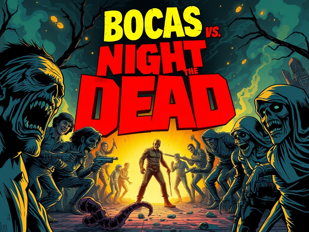 Buy Bocas vs Night of the Living Dead Today!!